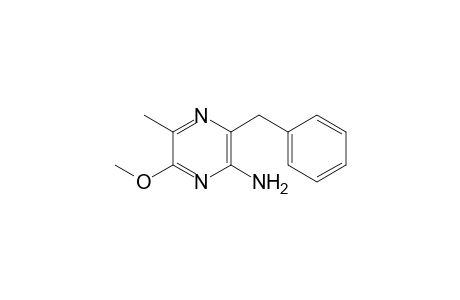 (3-benzyl-6-methoxy-5-methyl-pyrazin-2-yl)amine