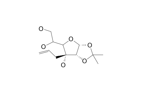 1,2-di-o-Isopropylidene-3-C-prop-1-enyl-.alpha.-D-allofuranose