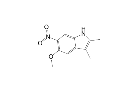 5-Methoxy-2,3-dimethyl-6-nitro-1H-indole