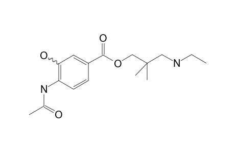 Dimethocaine-M (nor-HO-N-acetyl-)