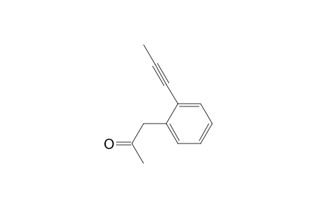 2-Propanone, 1-[2-(1-propynyl)phenyl]-