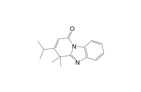 4,4-dimethyl-3-isopropylpyrido[1,2-a]benzimidazol-1(4H)-one