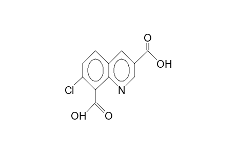 7-Chloro-3,8-quinolinedicarboxylic acid