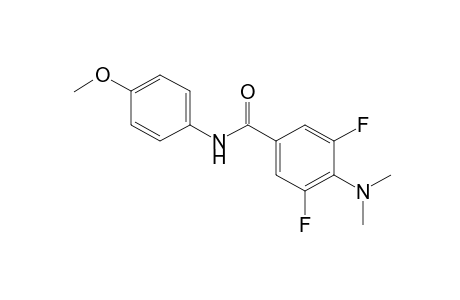 3,5-difluoro-4-(dimethylamino)-p-benzanisidide