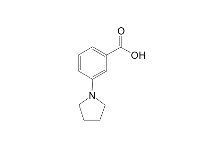 3-(1-Pyrrolidinyl)benzoic acid