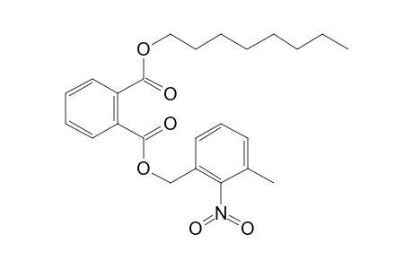 Phthalic acid, 3-methyl-2-nitrobenzyl octyl ester