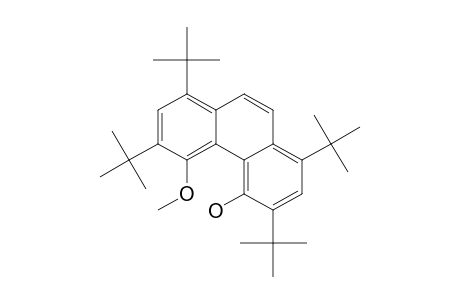 4-Phenanthrenol, 1,3,6,8-tetrakis(1,1-dimethylethyl)-5-methoxy-