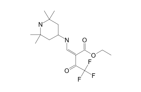 4-(2,2,6,6-Tetramethyl-4-piperidin)-aminomethylen-4,4,4-trifluoro-3-oxobutyric-acid-ethylester