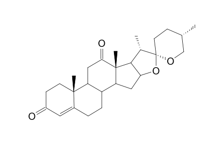 25R-SPIROST-4-EN-3,12-DIONE