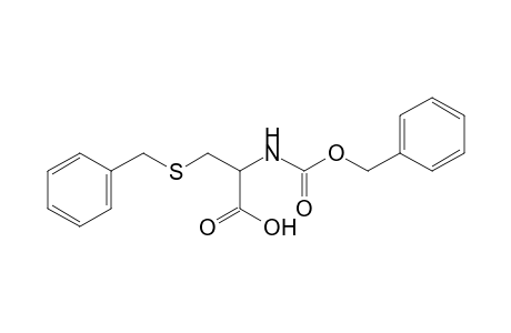 3-(benzylthio)-N-carboxy-L-alanine, N-benzyl ester
