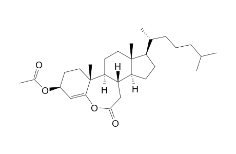 3.beta.-Acetoxy-6-oxa-B-homocholest-4-en-7-one