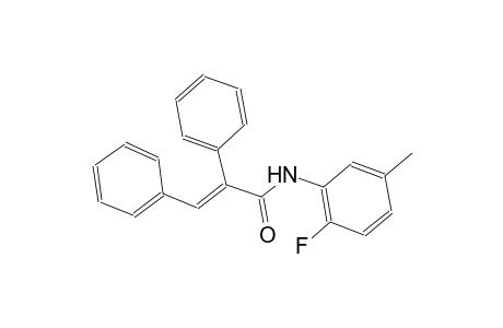 (2E)-N-(2-fluoro-5-methylphenyl)-2,3-diphenyl-2-propenamide