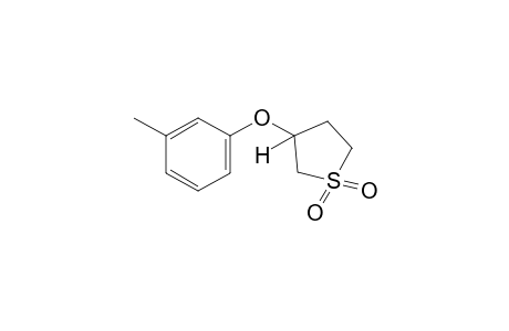 tetrahydro-3-(m-tolyloxy)thiophene, 1,1-dioxide