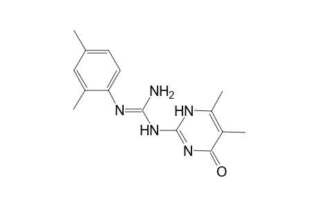 Guanidine, N-(5,6-dimethyl-4-oxo-1,4-dihydropyrimidin-2-yl)-N'-(2,4-dimethylphenyl)-