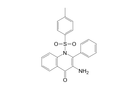 3-amino-1-(4-methylphenyl)sulfonyl-2-phenyl-4-quinolinone