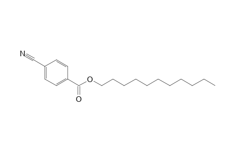 4-Cyanobenzoic acid, undecyl ester