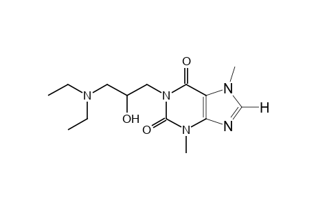 1-[3-(diethylamino)-2-hydroxypropyl]theobromine