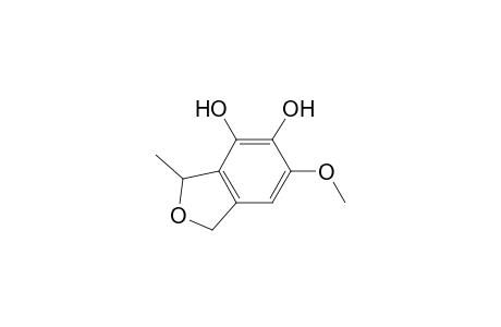 (.+-.)-1,3-Dihydro-6-methoxy-3-methyl-isobenzofura N-4,5-diol;(.+-.)-curvulol