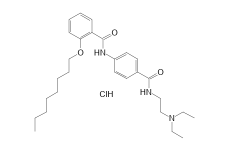 N-[2-(diethylamino)ethyl]-2'-(octyloxy)-4,N'-bibenzamide, hydrochloride