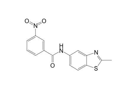 N-(2-Methyl-1,3-benzothiazol-5-yl)-3-nitrobenzamide