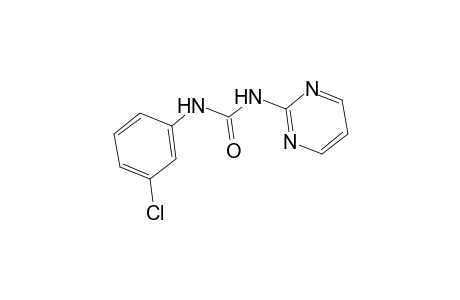 N-(3-chlorophenyl)-N'-(2-pyrimidinyl)urea