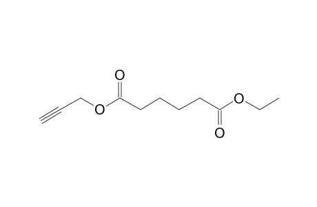 Adipic acid, ethyl propargyl ester