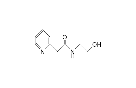 2-Pyridineacetamide, N-2-hydroxyethyl-