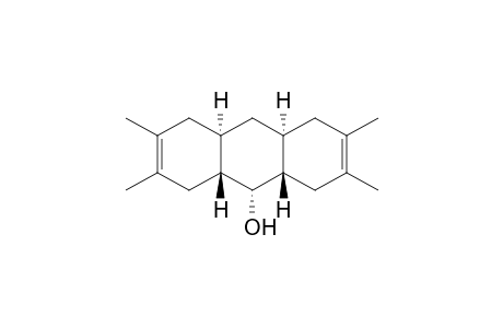 9-Anthracenol, 1,4,4a,5,8,8a,9,9a,10,10a-decahydro-2,3,6,7-tetramethyl-, (4a.alpha.,8a.beta.,9.alpha.,9a.beta.,10a.alpha.)-