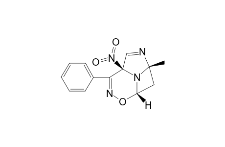 4-Methyl-9-phenyl-1-nitro-3,8,10-triaza-7-oxatricyclo[4.3.1.0(4,10)dodeca-2,8-diene