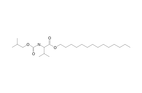 L-Valine, N-isobutoxycarbonyl-, tetradecyl ester