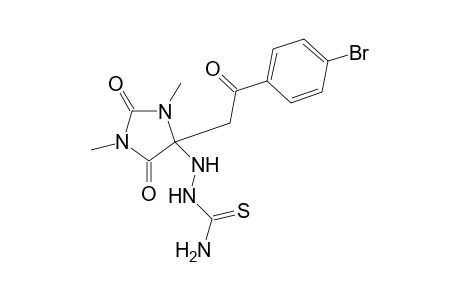 2-{4-[2-(4-bromophenyl)-2-oxoethyl]-1,3-dimethyl-5-methylene-2-oxoimidazolidin-4-yl}hydrazinecarbothioamide