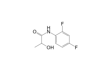 N-(2,4-difluorophenyl)-2-hydroxypropanamide