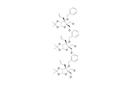 3-C-ALLYL-3-O-BENZYL-4-C-HYDROXYMETHYL-1,2-O-ISOPROPYLIDENE-ALPHA-D-ERYTHROPENTOFURANOSE