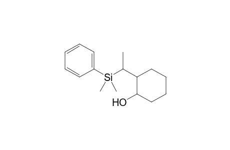 (1RS,1'RS,2'RS)-2-(1-Dimethyl(phenyl)silylethyl)cyclohexanol