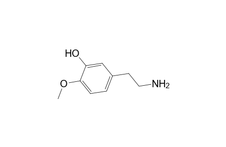 3-Hydroxy-4-methoxyphenethylamine HCl