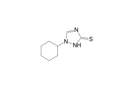 2-cyclohexyl-delta^3-1,2,4-triazoline-5-thione