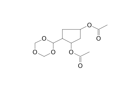 Acetic acid, 4-acetoxy-2-[1,3,5]trioxan-2-yl-cyclopentyl ester
