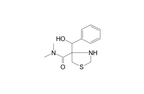 4-Thiazolidinecarboxamide, 4-(hydroxyphenylmethyl)-N,N-dimethyl-, [R-(R*,R*)]-