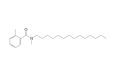 Benzamide, 2-methyl-N-methyl-N-tetradecyl-