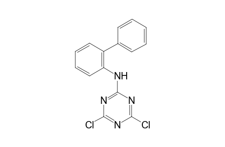 N-[1,1'-biphenyl]-2-yl-4,6-dichloro-1,3,5-triazin-2-amine