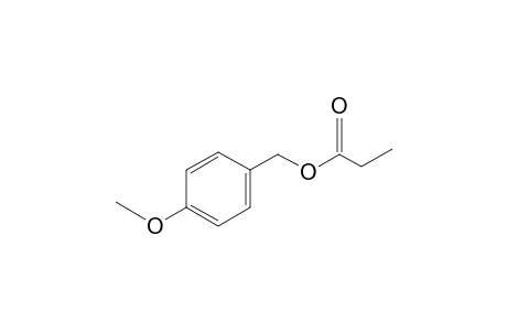Propionic acid, P-methoxy-benzyl ester