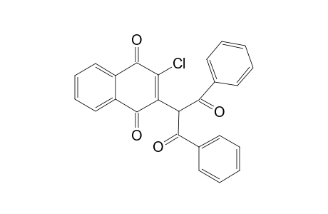 2-(1-Benzoyl-2-oxo-2-phenylethyl)-3-chloronaphthoquinone