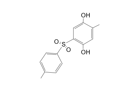 2-Methyl-5-(4-methylphenyl)sulfonyl-benzene-1,4-diol