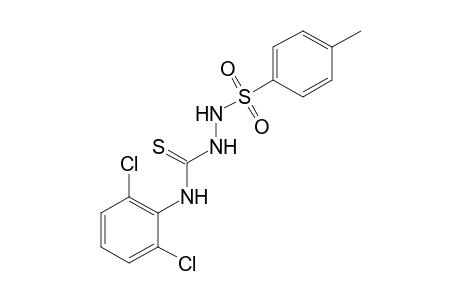 4-(2,6-Dichlorophenyl)-3-thio-1-(p-tolylsulfonyl)semicarbazide