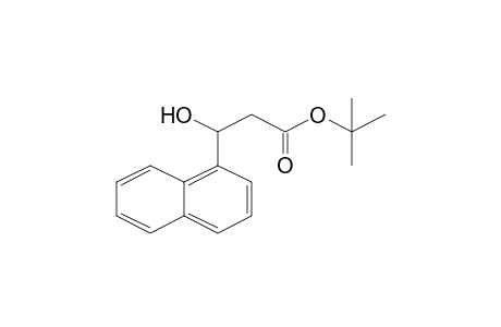 Propanoic acid, 3-hydroxy-3-(1-naphthyl)-, t-butyl ester