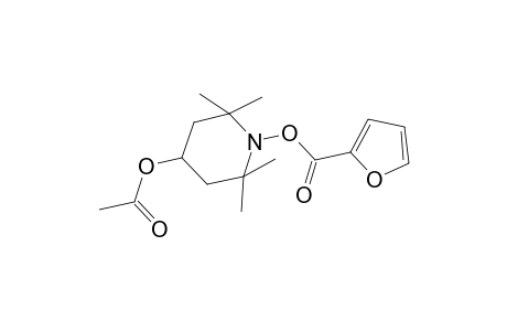 2-Furancarboxylic acid, 4-acetoxy-2,2,6,6-tetramethyl-1-piperidinyl ester