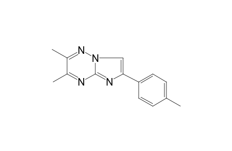 2,3-Dimethyl-6-(4-methylphenyl)imidazo[1,2-b][1,2,4]triazine