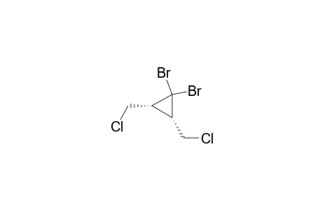 (2S,3R)-1,1-bis(bromanyl)-2,3-bis(chloromethyl)cyclopropane