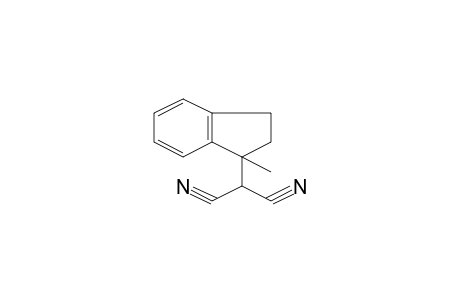 2-(1-Methyl-2,3-dihydro-1H-inden-1-yl)malononitrile