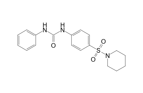 N-phenyl-N'-[4-(1-piperidinylsulfonyl)phenyl]urea